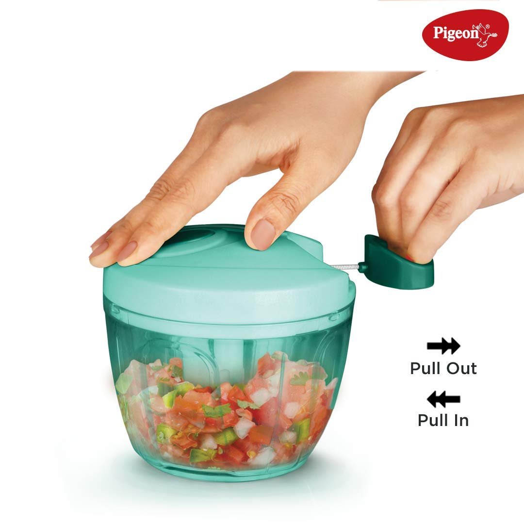 chopping vegetables and fruits