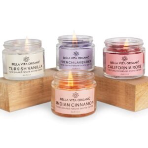 Bella Vita Organic Aroma Candles Soy Wax