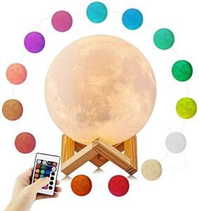 Moon Lamp with Touch Control