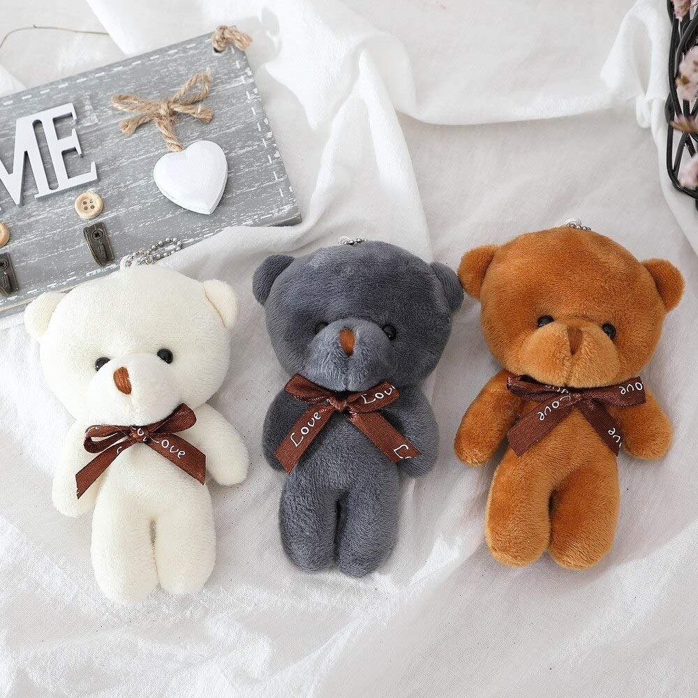 teddy bear key ring chain