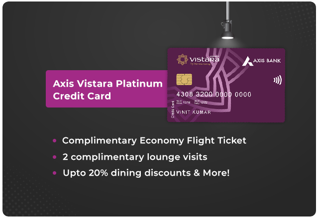 Axis Vistara Platinum Credit Card