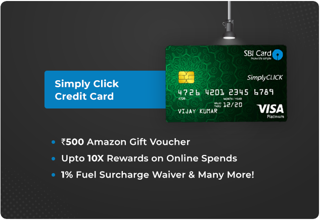 SBI SIMPLY CLICK CREDIT CARD