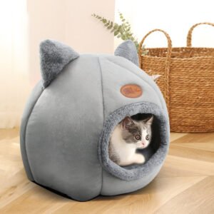 fluffy cat house